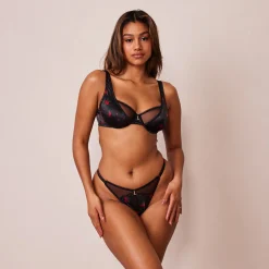 Lounge Underwear Balcony<Rose Balcony BH - Svart