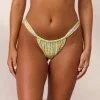 Lounge Underwear Bikinis<Ruched Bikini Stringtrosor - Wild Flower WildFlower