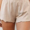 Lounge Underwear Nattkläder<Ruffle Pyjamas Short - Minkfärg