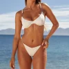 Lounge Underwear Badkläder<Signature Bikinitopp - Krämfärg