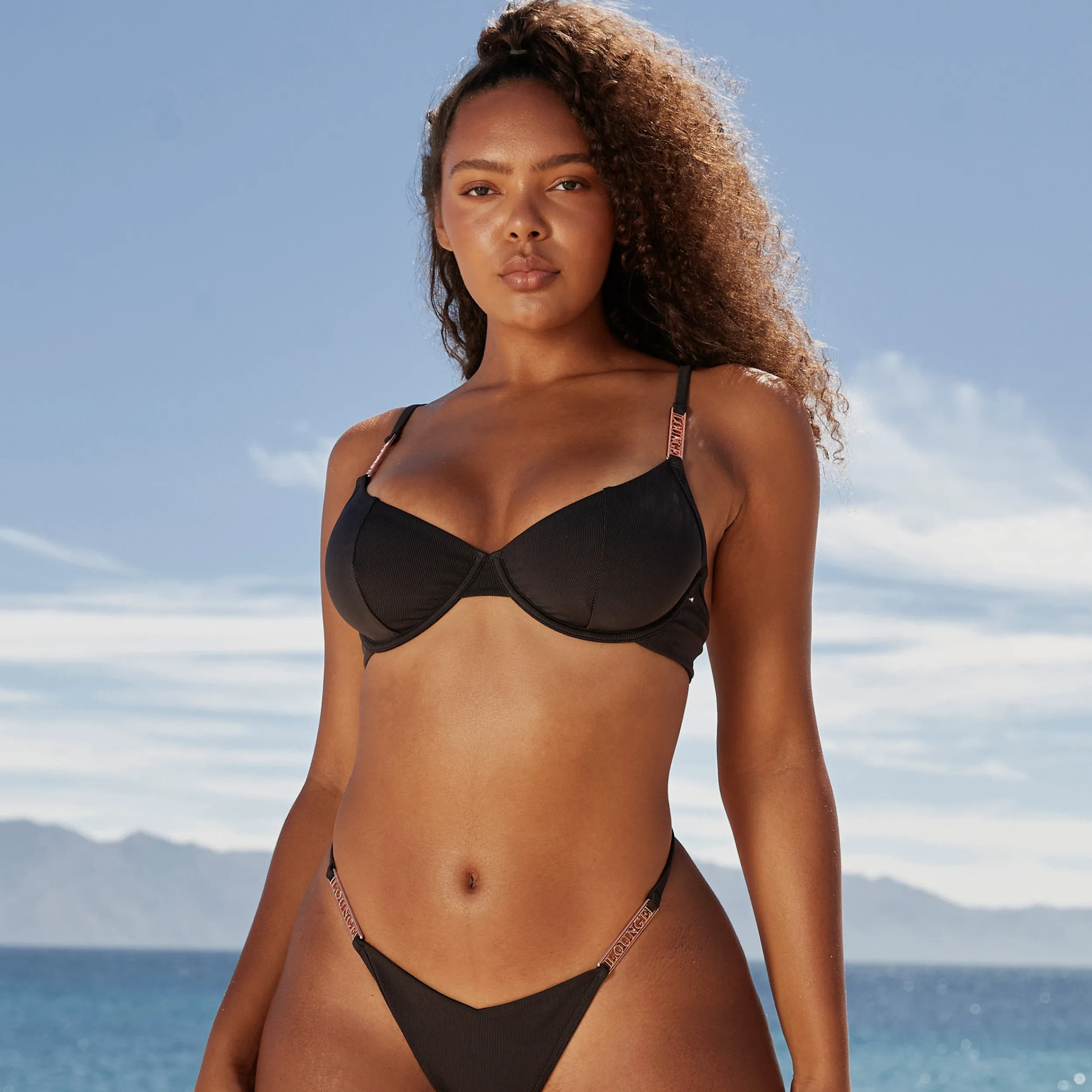 Lounge Underwear Badkläder<Signature Bikinitopp - Svart