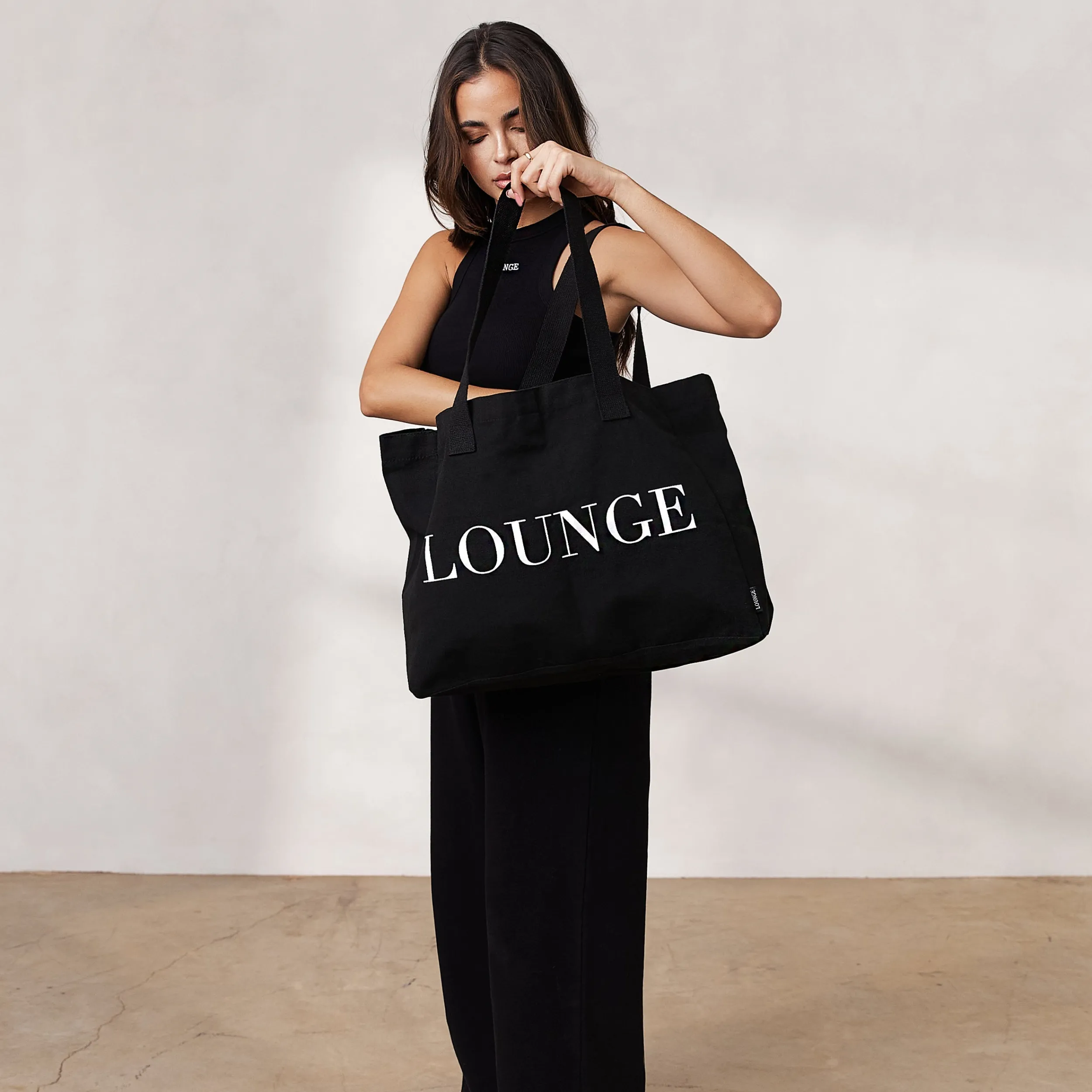 Lounge Underwear Strumpor Och Accessoarer<Signature Tote Bag - Svart
