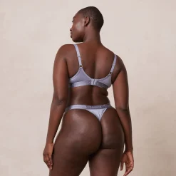 Lounge Underwear Vadderad | Push Up<Sleek Mindful BH - Blågrå