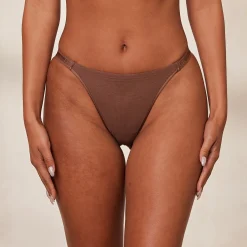 Lounge Underwear Trosor<Smooth Mesh Trosor - Kastanjefärgad