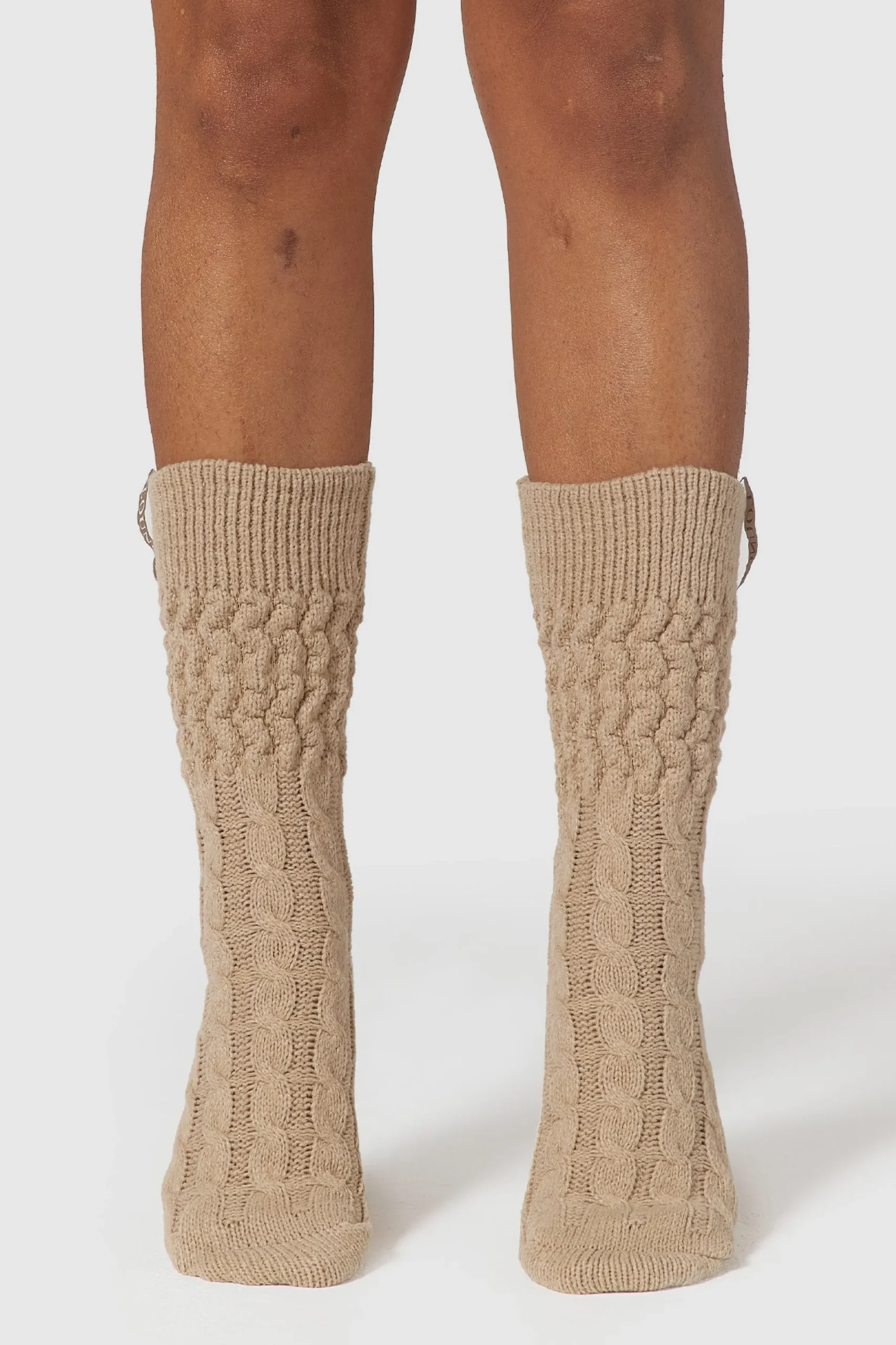 Lounge Underwear Strumpor Och Accessoarer | Accessoarer<Snug Stickade Strumpor - Minkfärg