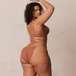 Lounge Underwear Vadderad | T-Shirt<Soft Satin T-shirt BH - Mocha