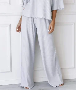 Lounge Underwear Pyjamasbyxor<Soft Waffle Pyjama Byxor - Frostfärg