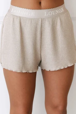 Lounge Underwear Pyjamasbyxor<Soft Waffle Pyjamas Short - Minkfärg