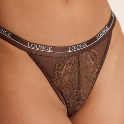 Lounge Underwear Samla Och Spara<Sparkle Blossom Stringtrosor - Brunett