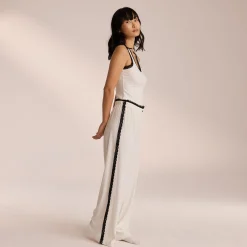 Lounge Underwear Pyjamasbyxor | Pyjamasset<Spets Pyjamabyxor - Vit
