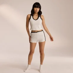 Lounge Underwear Pyjamasbyxor | Pyjamasset<Spets Pyjamashorts - Vit