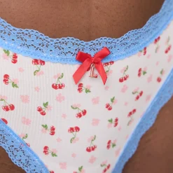 Lounge Underwear Flerpack | Stringtrosor<Stringtrosor med Körsbärstryck (3-pack) - Multi