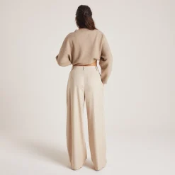 Lounge Underwear Byxor<Tailored Byxor - Brödfärgad
