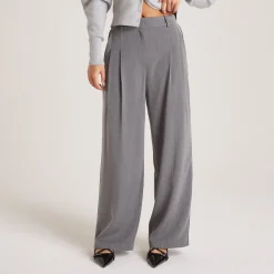 Lounge Underwear Byxor<Tailored Byxor - Grå