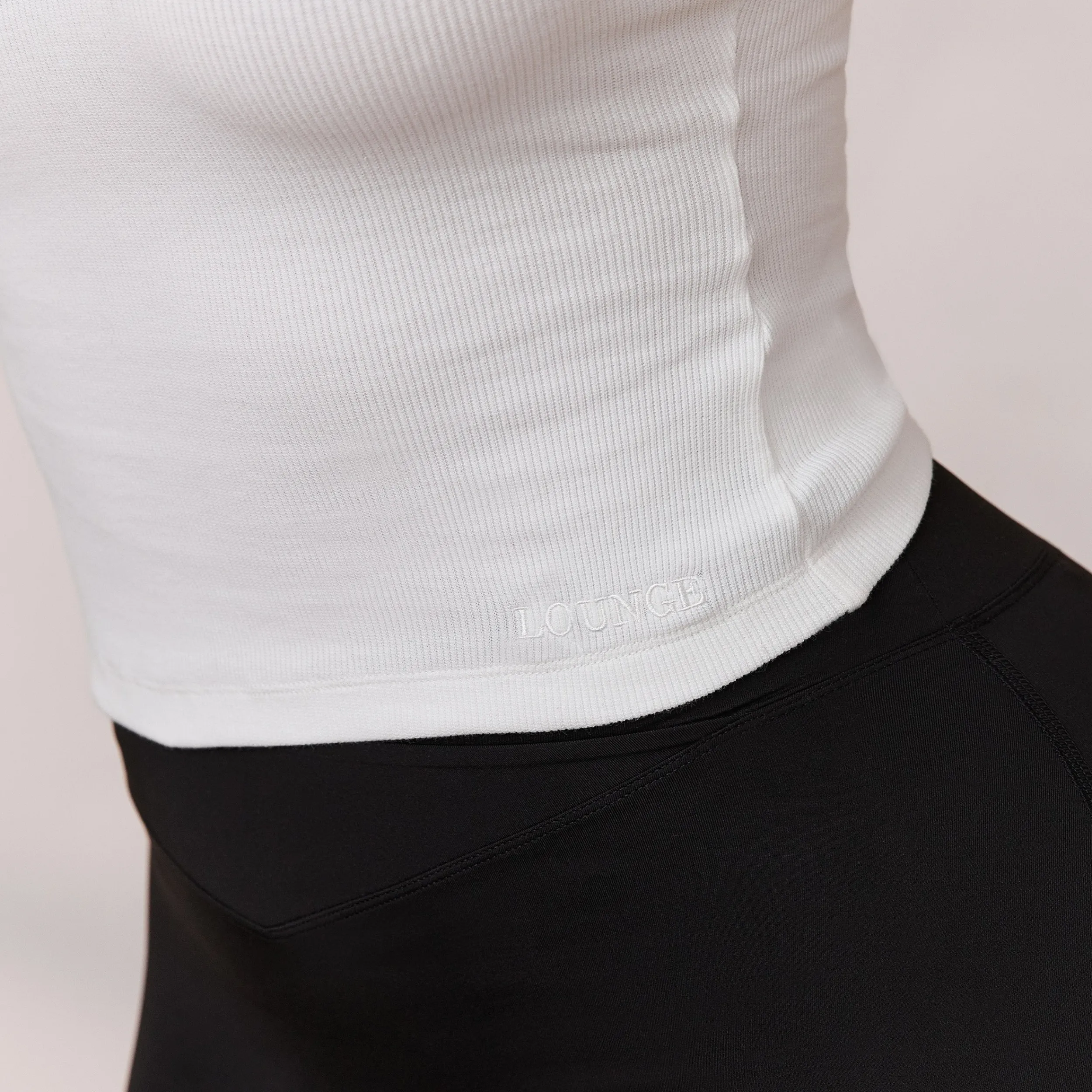 Lounge Underwear Kläder<Varsity Brottarrygg Top - Vit