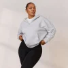 Lounge Underwear Kläder<Varsity Huvtröja med Dragkedja - Frostfärgad