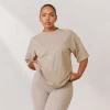 Lounge Underwear Kläder<Varsity Oversized T-Shirt - Havre