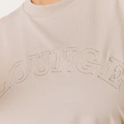 Lounge Underwear Kläder<Varsity Oversized T-Shirt - Havre