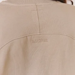 Lounge Underwear Kläder<Varsity Rundhalsad Tröja - Havre