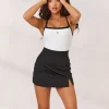 Lounge Underwear Kläder<Varsity Skort - Svart