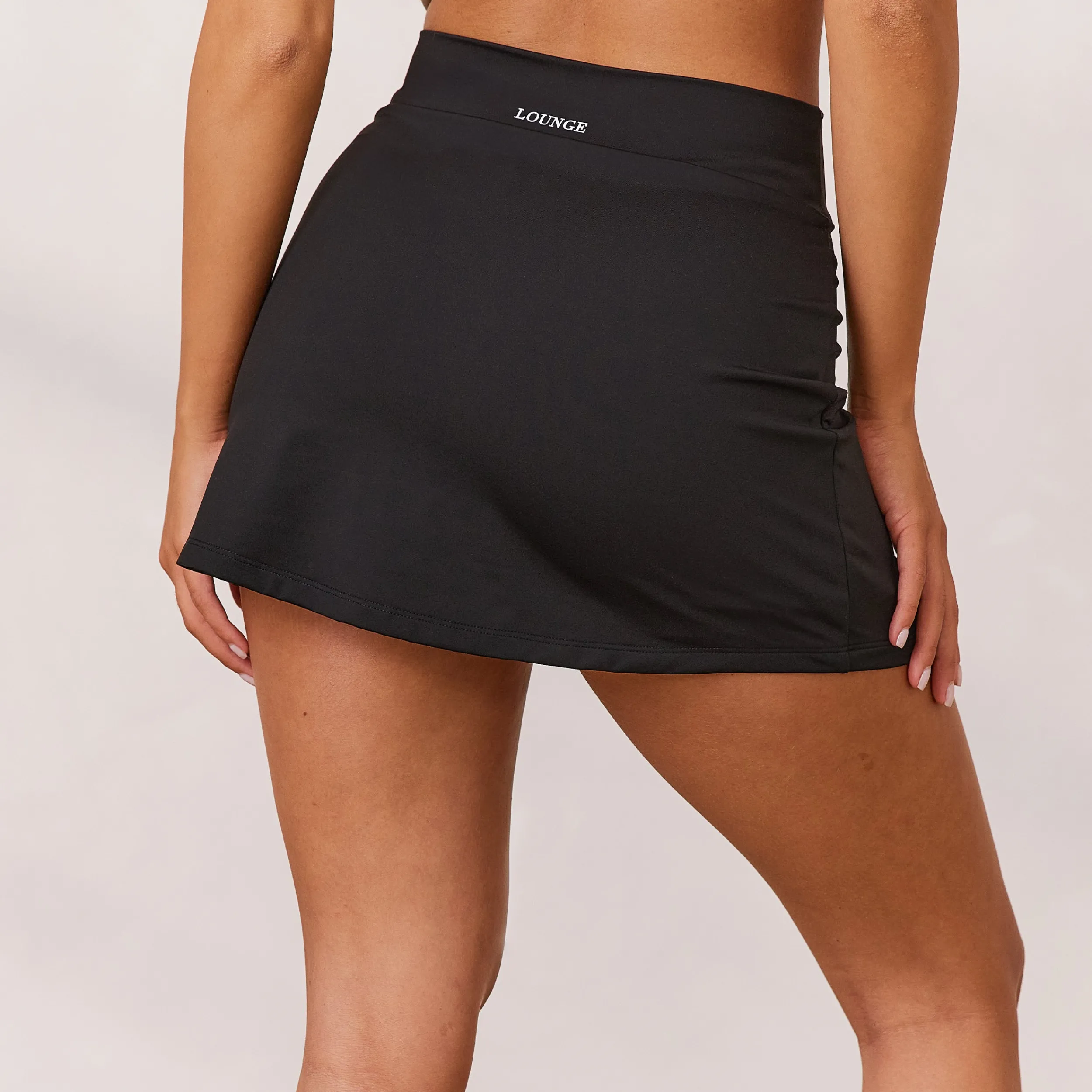 Lounge Underwear Kläder<Varsity Skort - Svart