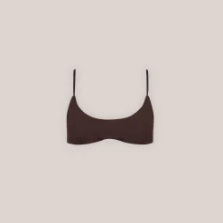 Lounge Underwear Bikinis<Vändbar Bralette Bikinitopp - Brun/Blommig Brun/Blommig