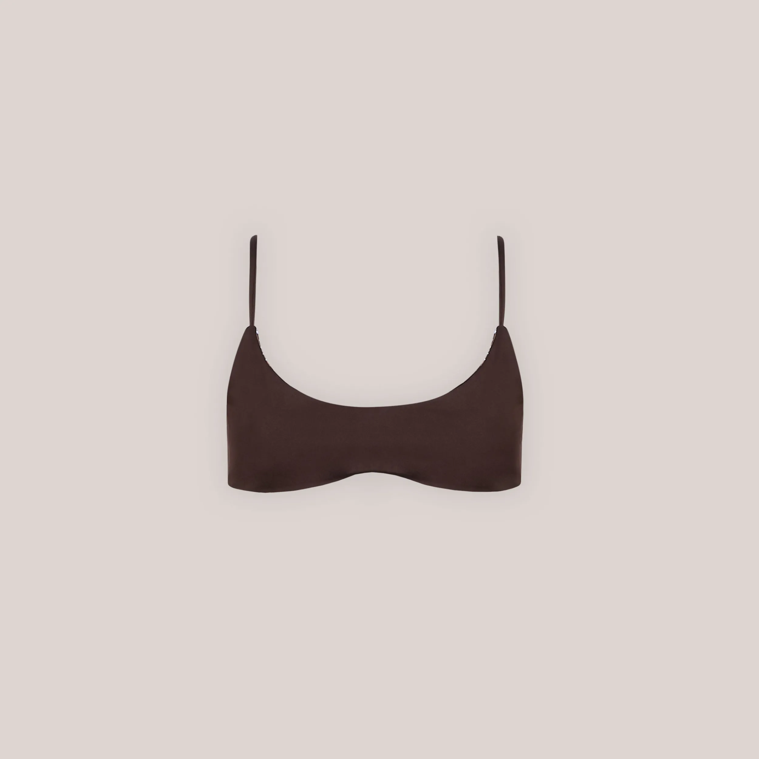 Lounge Underwear Bikinis<Vändbar Bralette Bikinitopp - Brun/Blommig Brun/Blommig