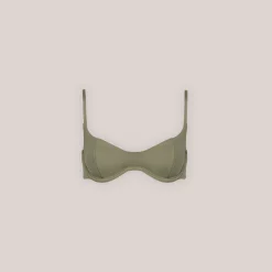 Lounge Underwear Bikinis<Vändbar Bygel-Bikinitopp - Grön/Blommig Grön/Blommig