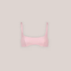 Lounge Underwear Bikinis<Vändbar Plunge Bikinitopp - Rosa/Blommig Rosa/Blommig