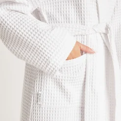 Lounge Underwear Morgonrockar Och Badrockar<Waffle Morgonrock - Vit