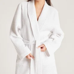 Lounge Underwear Morgonrockar Och Badrockar<Waffle Morgonrock - Vit