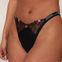 Lounge Underwear Stringtrosor<Zalia Stringtrosor - Svart